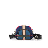 Three Angles Series Puzzle Mini Bag Purple Pink