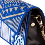 Graffiti Series Splendor Flap Top Phone Bag Navy