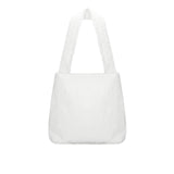 The TO。TE Series Shopper Snow Flake Tote White