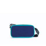 The TO。TE Series- Wicker Messenger Bag Blue Green