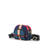 Three Angles Series Puzzle Mini Bag Blue Green