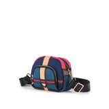 Three Angles Series Puzzle Mini Bag Purple Pink
