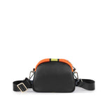 Three Angles Series Puzzle Mini Bag Blue Black