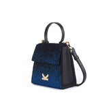 Graffiti Series - Starring Flap Top Crossbody Bag Water