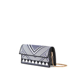 Graffiti Series Contemporary Flap Top Phone Bag Light Purple