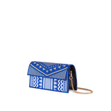 Graffiti Series Splendor Flap Top Phone Bag Navy
