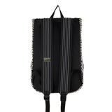 The TO。TE Series- Jacquard Flap-Top Backpack Mud