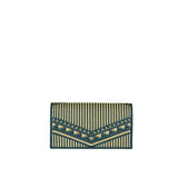 Graffiti Series Splendor Flap Top Phone Bag Malachite green