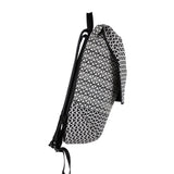 The TO。TE Series- Jacquard Flap-Top Backpack Ash