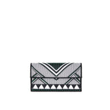 Graffiti Series Contemporary Flap Top Phone Bag Green