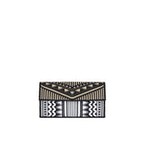 Graffiti Series Splendor Flap Top Phone Bag Black