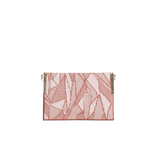 Secret Garden Floral Fringe Crossbody Bag Rosewood