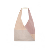 Crackles Series Metal Triangle Tote Cherry