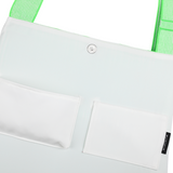 The TO。TE Series- Shopper Paper Tote Neon Green