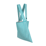 The TO。TE Series- Shopper Paper Tote Blue Green