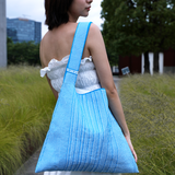 The TO。TE Series- Shopper Paper Tote Sky Blue