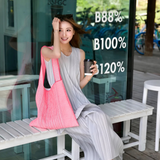 The TO。TE Series- Shopper Paper Tote Neon Pink