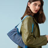 Candy Series Jelly Bean Hobo Bag Ocean Blue