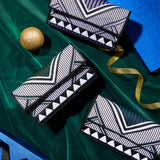 Graffiti Series Contemporary Flap Top Phone Bag Green