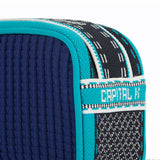 The TO。TE Series- Wicker Messenger Bag Blue Green