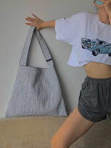 The TO。TE Series- Shopper Paper Tote Neon Yellow