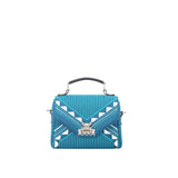 Three Angles Series Square Mini Bag Lake Blue