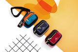The TO。TE Series- Sling Camera Bag Green Orange