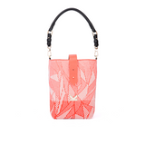 Secret Garden Floral Bucket Bag Orange