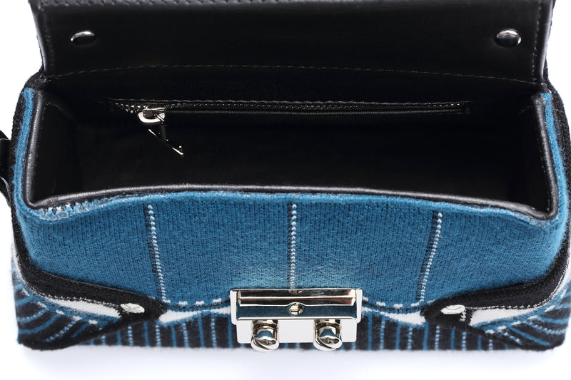 Three Angles Series Mini Bag Electric Blue
