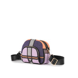 Three Angles Series Puzzle Mini Bag Purple Pink